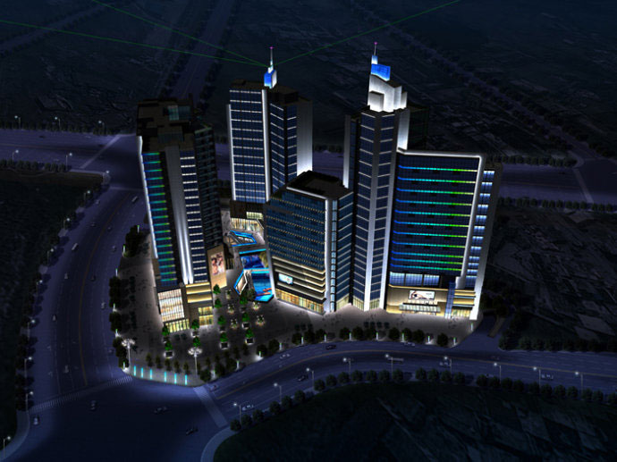 商業廣場亮化工程